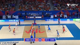 خلاصه بازی هلند (3) - (0) چین در لیگ ملتهای والیبال 2023