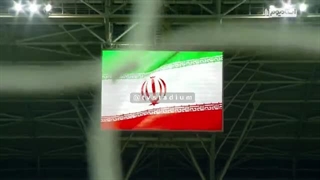 بی احترامی تماشاچیان عراقی به سرود ملی ایران در ورزشگاه المدینه عراق
