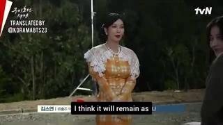 کیم‌ سو‌ یون در پشت صحنه فصل دوم سریال روباه نه دم