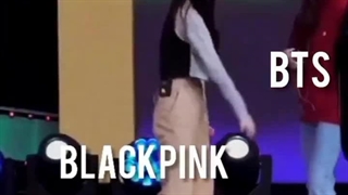 رفتار بلک پینک و بی تی اس با همvsرفتار آرمی بلینک با هم