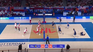خلاصه بازی ایتالیا (1)  - (3) لهستان در رقابتهای لیگ ملتهای والیبال 2023