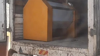 ارسال پتوشور صنعتی دو محور خوابیده ۷۰ کیلویی به شهر یاسوج