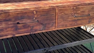 کتابخانه چوبی دیواری