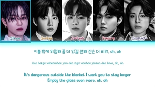 لیریک آهنگ MOVE ترژر (color coded lyrics)