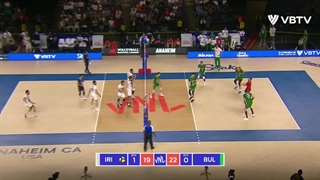 خلاصه بازی ایران (2)  - (3) بلغارستان در رقابتهای لیگ ملتهای والیبال 2023