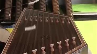 تکنوازی با سنتور گلدار صادقی مدل دو مهر | فروشگاه santoorsadeghi.ir