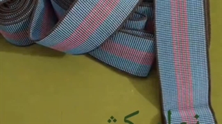 نوار کشی راه راه رنگی