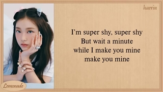 لیریک آهنگ NewJeans Super Shy