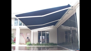 نحوه نصب سایبان برقی