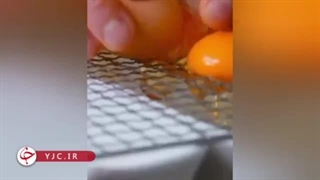 روشی ساده برای جداسازی زرده و سفیده تخم مرغ