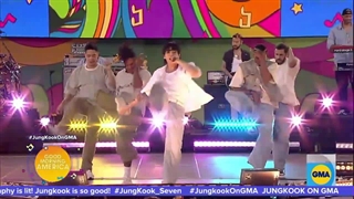 کنسرت تابستانی GMA نیویورک با اجرای جونگکوک آهنگ Dynamite