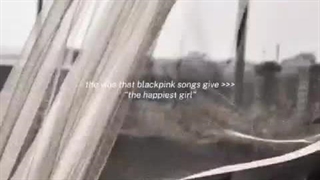 وایب آهنگ(The happiest girl)دختر خوشحال از بلک پینک