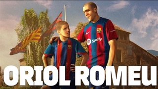 ویدیویی زیرخاکی از اوریول رومئو خرید جدید بارسلونا