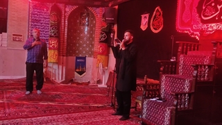 مراسم عزاداری دهه اول محرم الحرام شب اول  مسجد فخریه