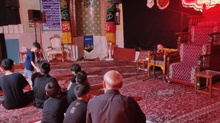مراسم عزاداری دهه اول محرم الحرام شب سوم مسجد فخریه