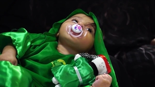 مراسم شیرخوارگان حسینی در حرم مطهر امام رضا علیه السلام