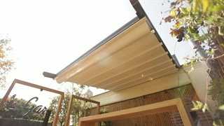 سقف متحرک پارچه ای سایه روشن