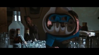 Superman gets drunk and fights Clark Kent (HD) superman iii