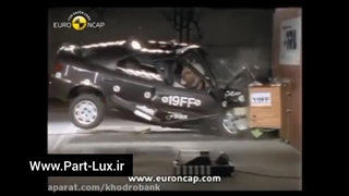 تست تصادف خودرو های داخلی