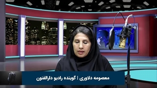 معصومه دلاوری هنرجوی گویندگی و فن بیان