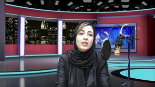 رعنا نصیری هنرجوی گویندگی و فن بیان