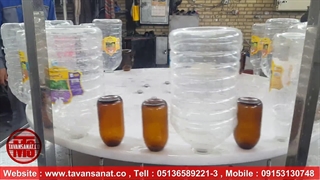 دستگاه بطری شوی نیمه اتومات توان صنعت | ۰۹۱۵۲۰۰۰۰۵۰