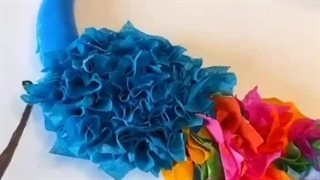 آموزش ساخت طاووس - خیلی قشنگه :)