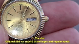 تفاوت ساعت سیتیزن اصل با فیک