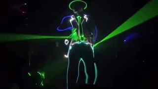 رقص زیبای لیزر