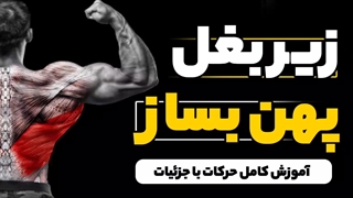 زیربغل پهن بساز! | آموزش کامل حرکات زیربغل سیمکش | نکات رشد زیربغل که نمیدونی!