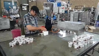 دستگاه پرکن تک نازل پیستونی توان صنعت | 09152000050