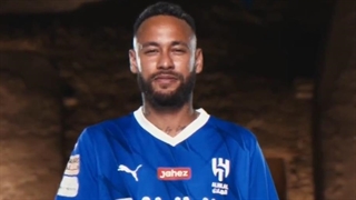 الهلال اینجوری از نیمار رونمایی کرد!