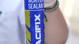 تست پرکنندگی درزگیر سیلیکونی اکریلیک Pacifix