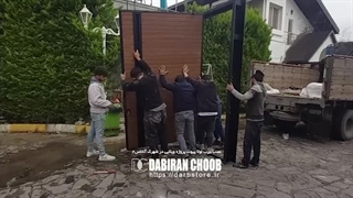 تایم لپس آناناس درب لولا پیوت توسط دبیران چوب