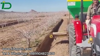 ماشین کودریز ردیفی باغی