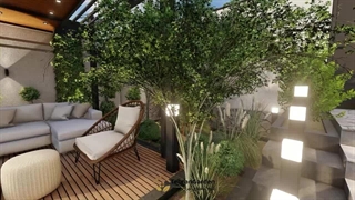 طراحی محوطه ویلا در تهران با تهران گاردن