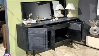 قیمت خرید جدیدترین مدل آینه کنسول پتینه کاری چوبی در تهران