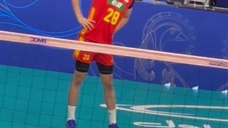 یکی از کراش‌های‌تیم ملی‌والیبال‌چین