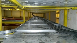 اجرای کابلکشی سینی کشی سوله صنعتی تجهیزات استاندار سینی کابل فشار قوی کارخانه کابلکشی شبکه با شرکت پیمانکار متخصص در کرج