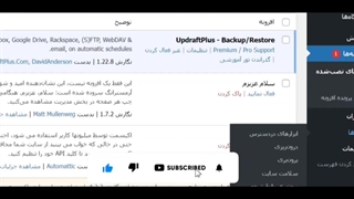 بک آپ گرفتن از سایت وردپرسی