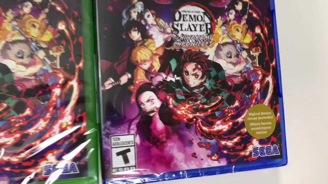 Demon Slayer: The Hinokami Chronicles (PS4/PS5/Xbox Series X) Unboxing 