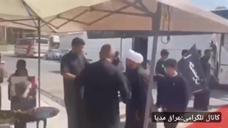 فیلم/ استقبال متفاوت عراقیها از زائرین ایرانی