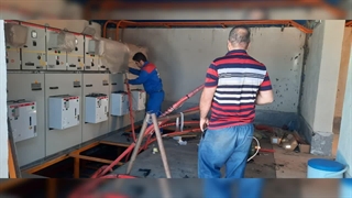 قیمت نقشه سازه مبانی اصول طراحی استاندارد روش نحوه مشخصات فنی اجرایی ساختمان کیوسک پست کمپکت زمینی پاساژ داخلی با ترانسفورماتور