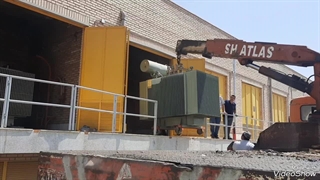 فیلم آموزش دستورالعمل مراحل روش طریقه اصول استاندارد جدید حمل نصب وصل روشن برق دار برقدار کردن ترانس ترانسفورماتور فشارقوی 1600