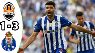 هایلایت بازی شاختار 1-3 پورتو