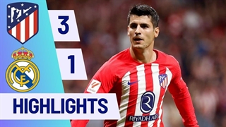 هایلایت بازی رئال مادرید 1-3 اتلتیکو مادرید