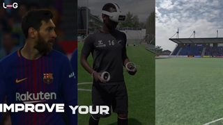 تمرین فوتبال با هوش مصنوعی در واقعیت مجازی