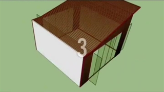 طراحی آلاچیق شیشه ای مقاوم