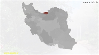 نقشه بریده شده ایران بدون پسزمینه