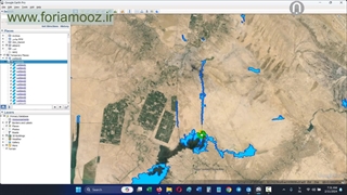 فایل Google Earth تالاب ها